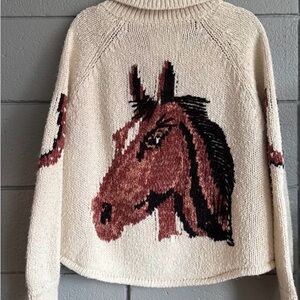 Anthropologie Pilcro Horse Sweater
Size Lp